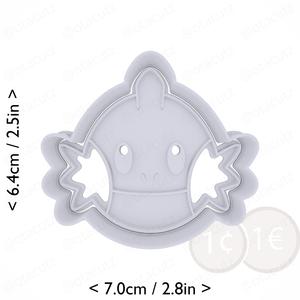 #0258 Mudkip Cookie Cutter / Pokémon