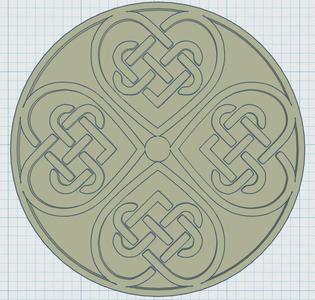 Celtic Symbol Coaster 35