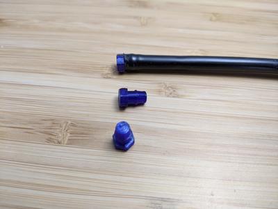 Micro irrigation end cap 4.6mm