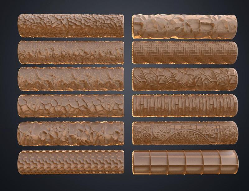 DnD terrain rollers – Ground and Roads