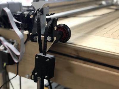 Lowrider CNC - X Axis Cable Management