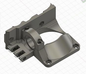Prusa Mini v6 Hotend Adapter