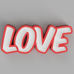 Nameled LOVE - Led Lamp with Name