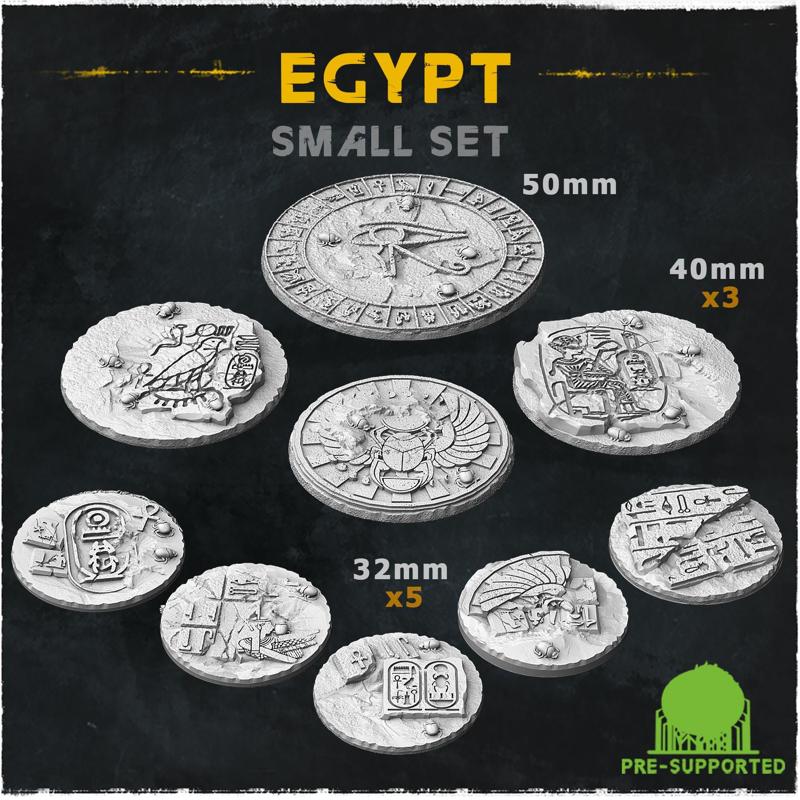 Egypt (Small Set) - Wargame Bases & Toppers 2.0