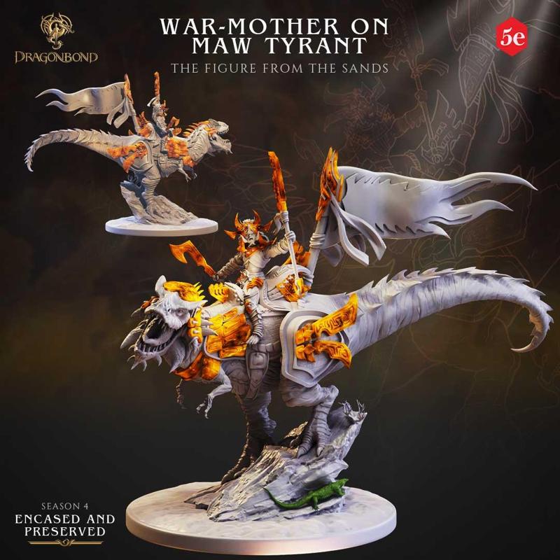 Dragonbond Tribes War Mother on Maw Tyrant
