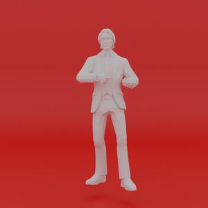 Character Pose Toy Man Miniature Figure 165