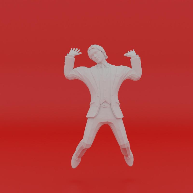 Character Pose Toy Man Miniature Figure 140