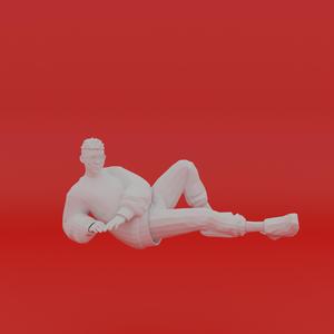 Character Pose Toy Man Miniature Figure 060