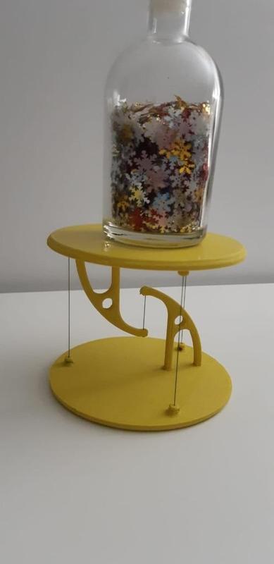 Just another floating table ( tensegrity )