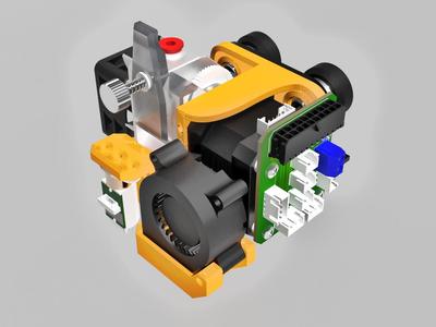 BMG Aero Direct Extruder Mount For CR-10