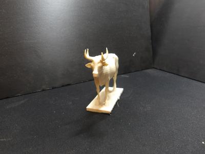 Cow on a pedestal #2.