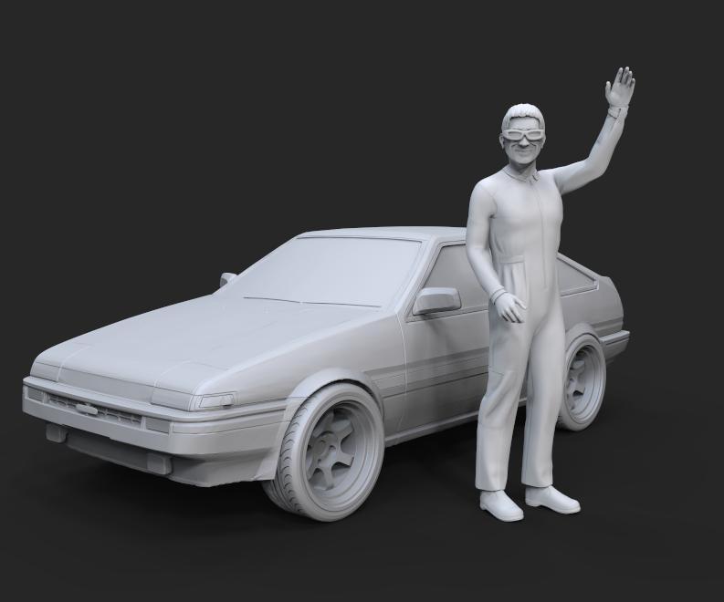 KEIICHI TSUCHIYA | Drift King, greeting the fans