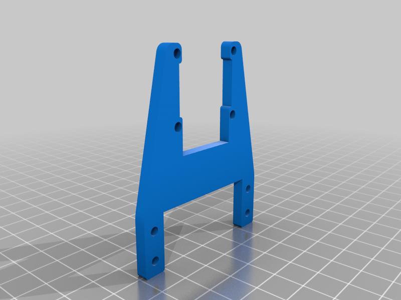 Hpi wheely king servo mount