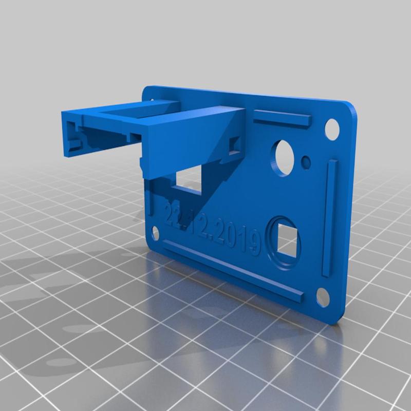 Wemos Battery Box Cover (for toggle switch)