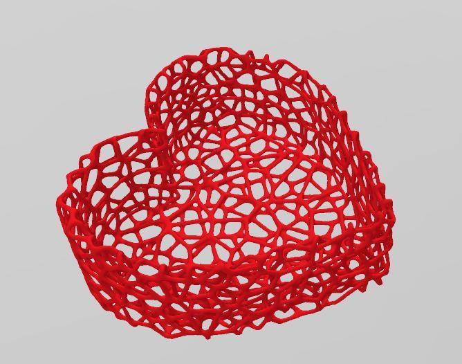 Valentine Voronoi Sweet Box