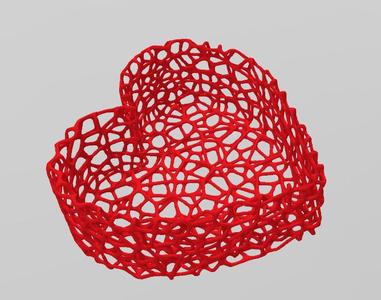 Valentine Voronoi Sweet Box
