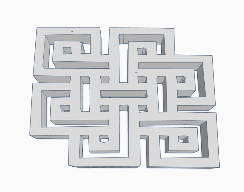 Endless Knot 2D Design