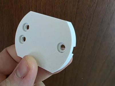 Exterior awning pole end cap