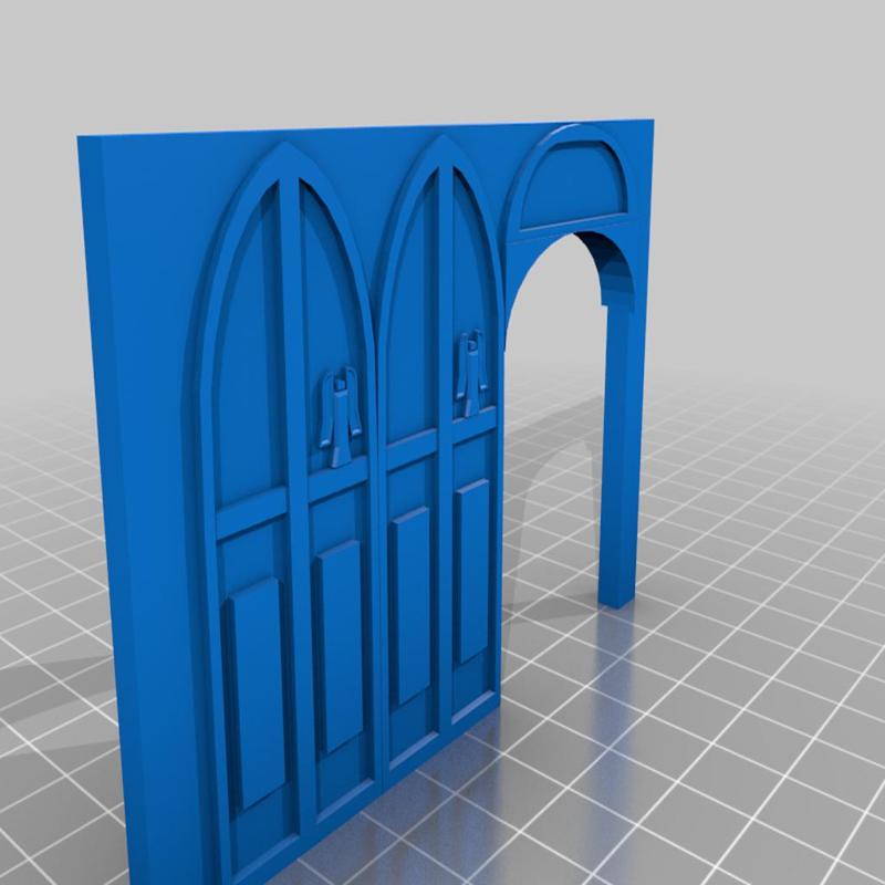 W.I.P Gothic and Tech Walls