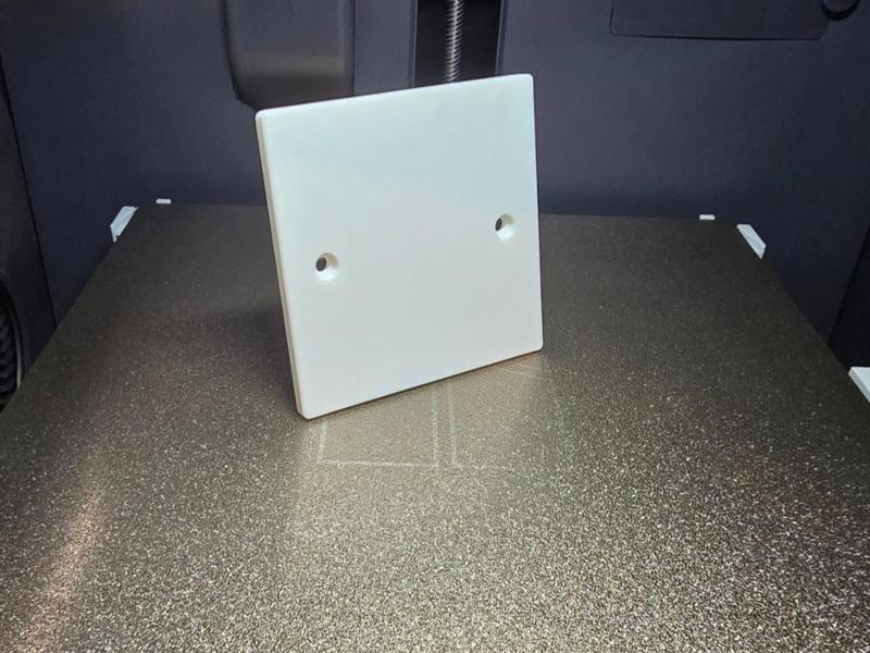 UK/Type G Wall Socket Blanking Plate