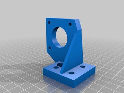 Compact nema 17 mount for 2040