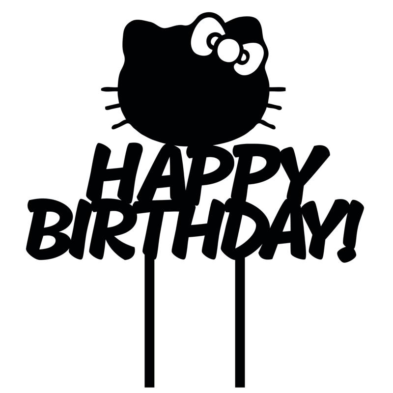 HELLO KITTY CAKE TOPPER