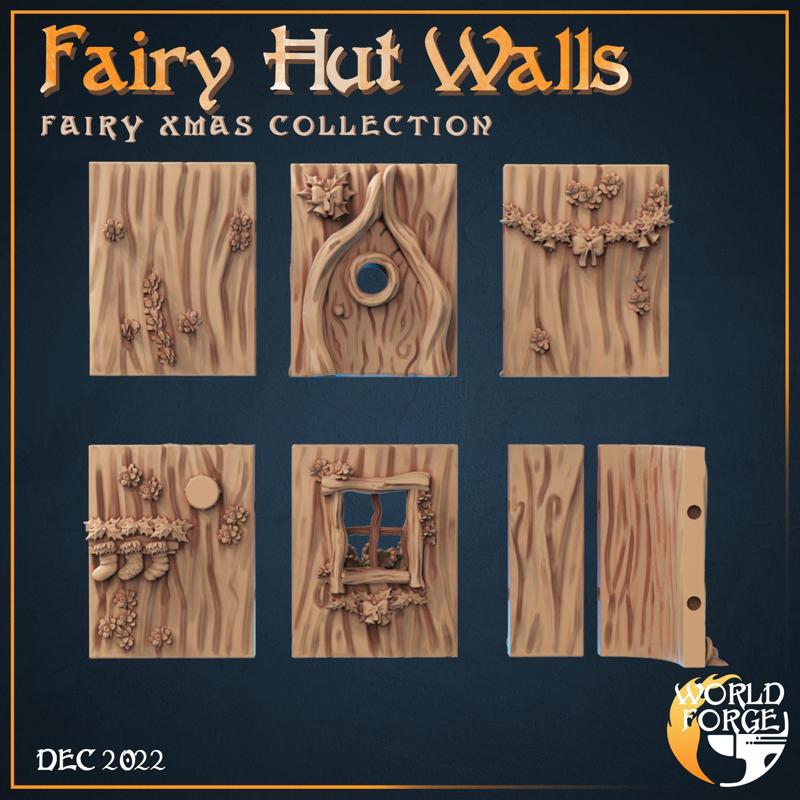 Fairy Hut Walls x7