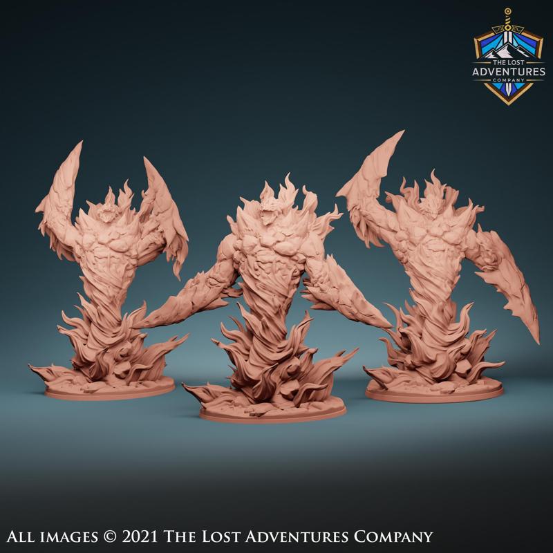 Burning Soul Elementals (Set of 3)