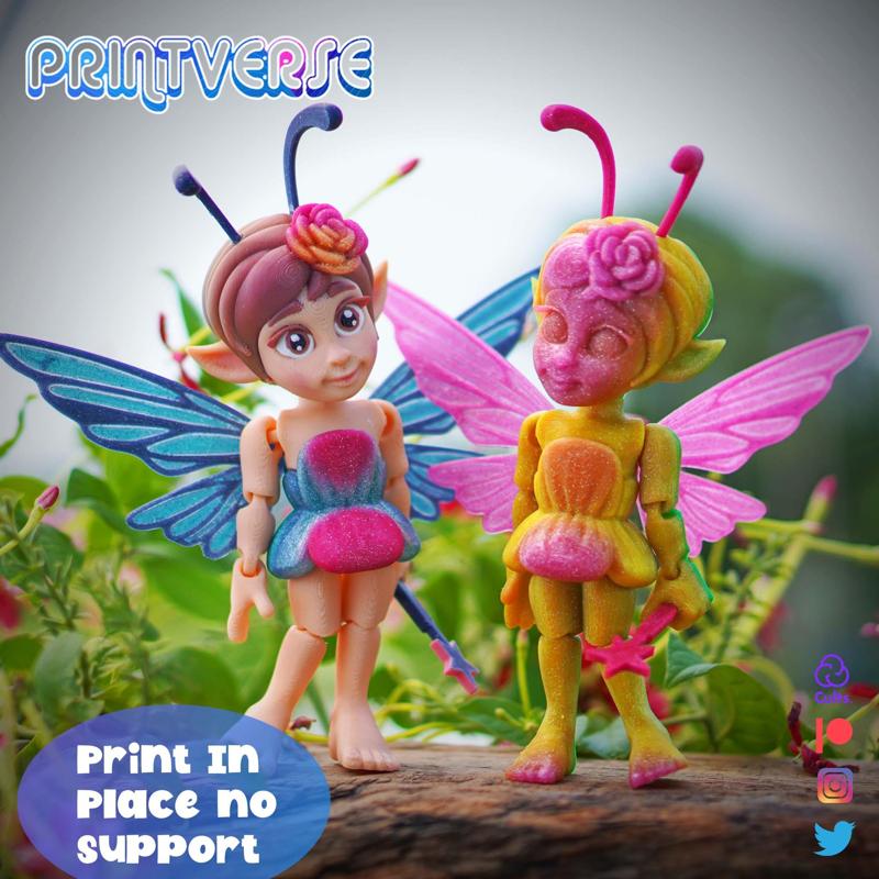 Flexy Print In Place Cute Fairy