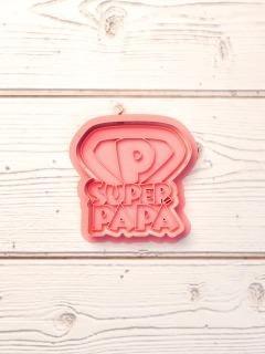 Super Papa Father's Day Cookie Cutter