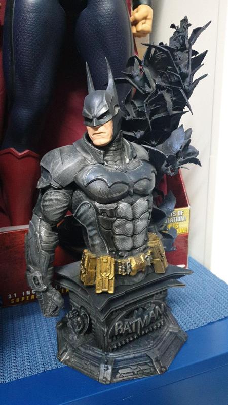 FREEBIE: B3DSERK Term: Batman Arkham Knight Bust 1/4 ready for printing