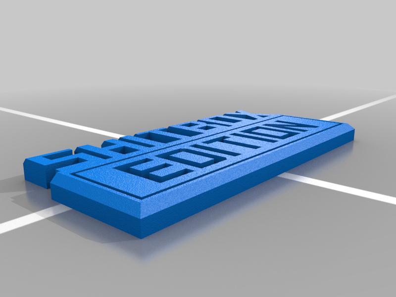 Shitbox Edition Car Badge