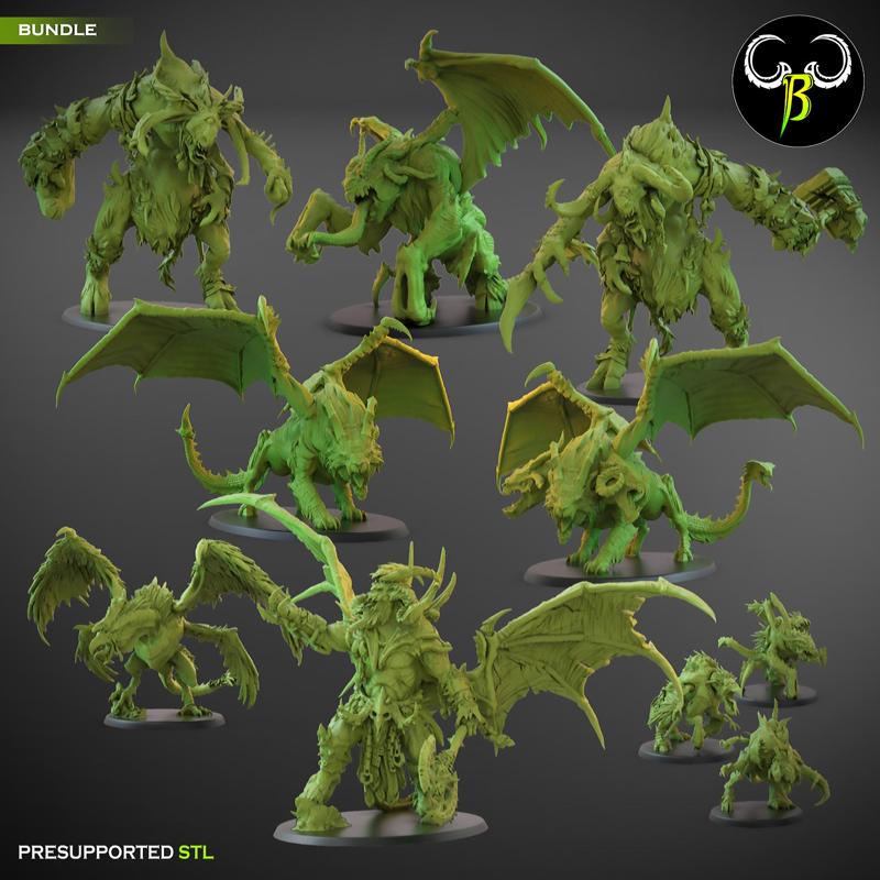 Fallen Beast Chaotic Monsters Bundle