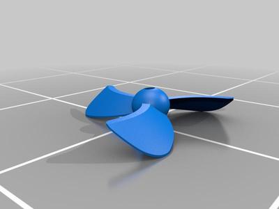 Fan with ball shape core and 0.7mm pin hole