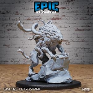 Alpha Phase Panther ‧ DnD Miniature ‧ Tabletop Miniatures ‧ Gaming Monster ‧ 3D Model ‧ RPG ‧ DnDminis ‧ STL FILE