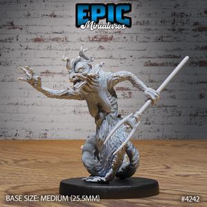 Sewer Hag Chasing ‧ DnD Miniature ‧ Tabletop Miniatures ‧ Gaming Monster ‧ 3D Model ‧ RPG ‧ DnDminis ‧ STL FILE