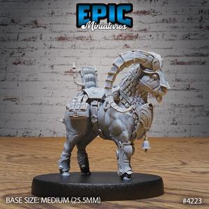 Goat Mount ‧ DnD Miniature ‧ Tabletop Miniatures ‧ Gaming Monster ‧ 3D Model ‧ RPG ‧ DnDminis ‧ STL FILE