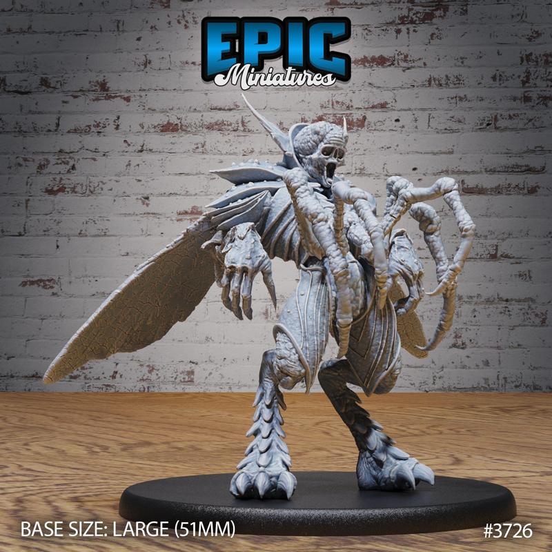 Rhan-Tegoth ‧ DnD Miniature ‧ Tabletop Miniatures ‧ Gaming Monster ‧ 3D Model ‧ RPG ‧ DnDminis ‧ STL FILE