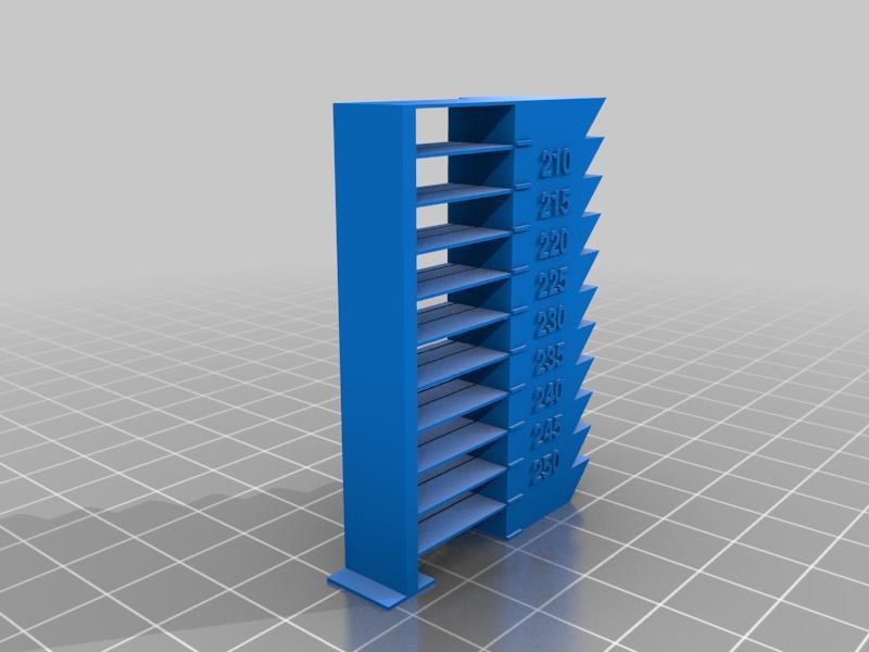 abs petg asa  heat tower 210-250