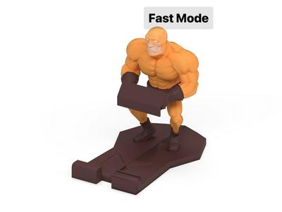 Wrestler Phone Stand
