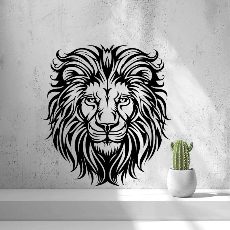 Lion Head Wall Art