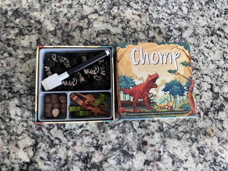 Chomp Board Game Insert