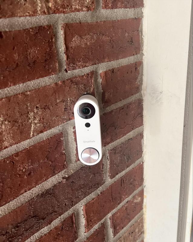 Simplisafe Doorbell 45° Standoff Mount