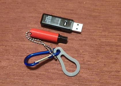 Shopping cart chip - EDC style. Lidl - removable.