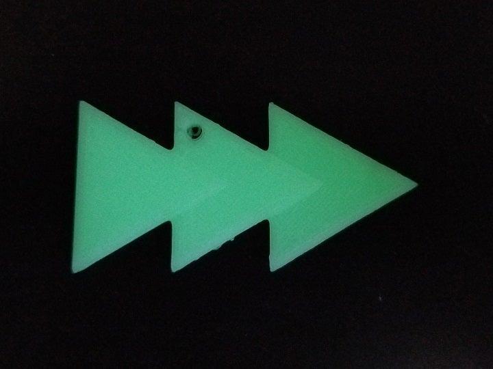 Marvel Quicksilver Logo Keychain