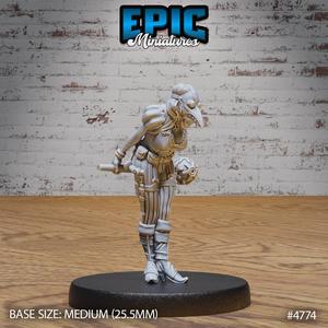 Esoteric Society Mask Female ‧ DnD Miniature ‧ Tabletop Miniatures ‧ Gaming Monster ‧ 3D Model ‧ RPG ‧ DnDminis ‧ STL FILE