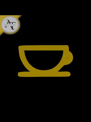 Simple Coffee Cup Symbol - 2D Art