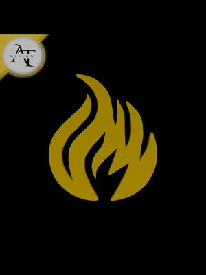 Simple Flame Symbol - 2D Art