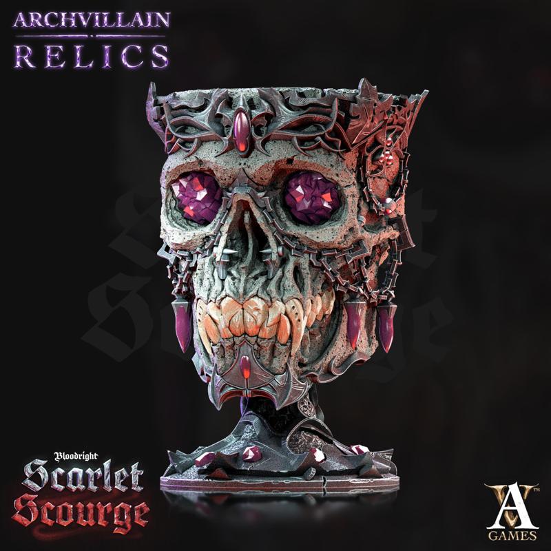 Archvillain Relics - Vampire Elder Skull