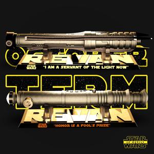 Darth Revan Lightsabers Sculptures - Star Wars 3D Models - Tested and Ready for 3D printing